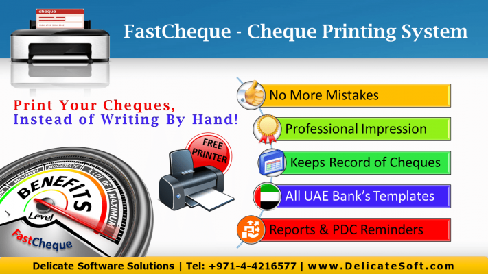 Best Cheque Printing Software in Dubai
