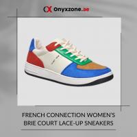 French Connection Women’s Brie Court Lace-up Sneakers Multi Color