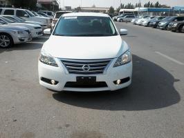 Nissan Sentra type sv model 2014 pearl white with cruse control blutooth aux USB with alloy wheels brand new tyres L.e.d lights with fog light... usa impoted... driven just 19000 miles. ......price 33000......call or watsap on 0551453408......Auran