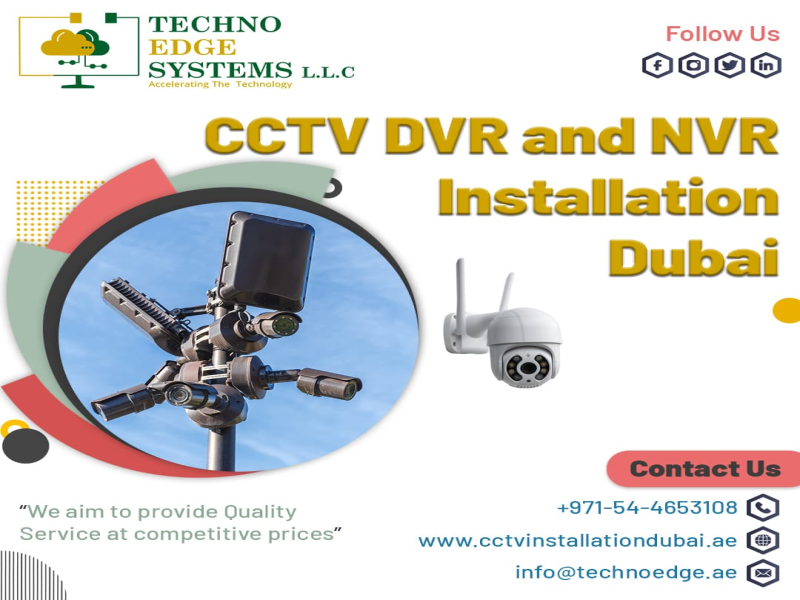 Rely on the Most Trusted CCTV Installation Service in Dubai