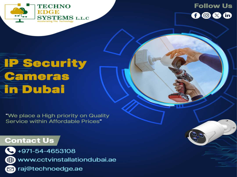 Why is IP Security camera installation better than analog CCTV Dubai?