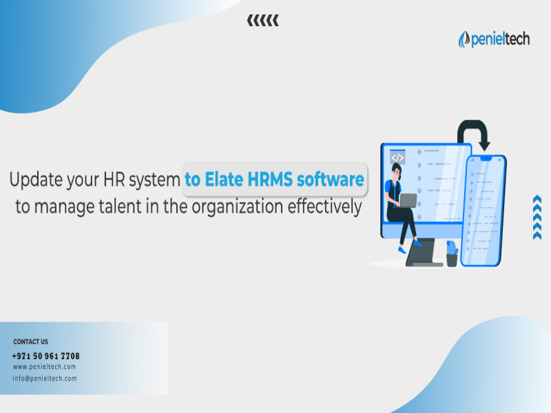 Best HRMS Software in Dubai - Elate HRMS - Penieltech