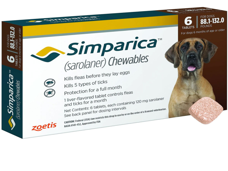 Buy Simparica Trio Chewable Tablets for Dogs