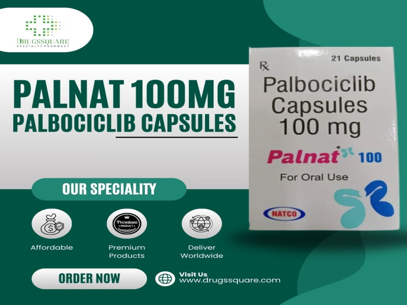 Buy Palnat 100mg Palbociclib Capsule Online