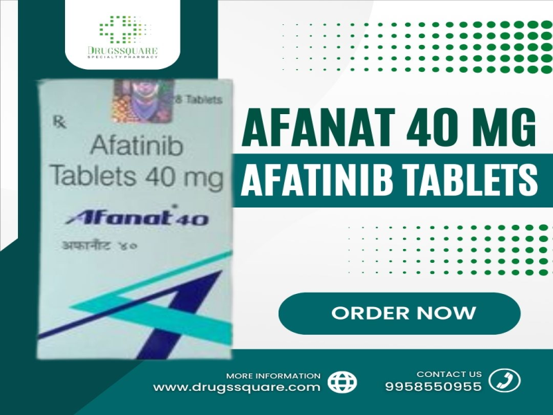 Buy Afanat 40 mg Afatinib Tablet 28's Online