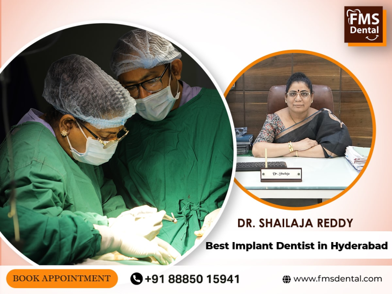 DR. SHAILAJA REDDY | BEST DENTAL IMPLANTOLOGIST IN HYDERABAD INDIA