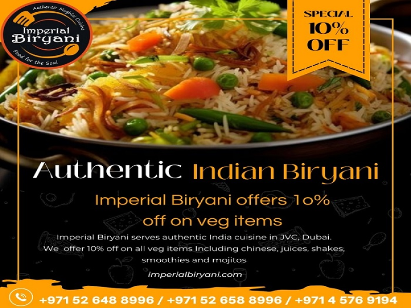 Taste the True Essence: Leading Indian Biryani Restaurant in Dubai – Imperial Biryani