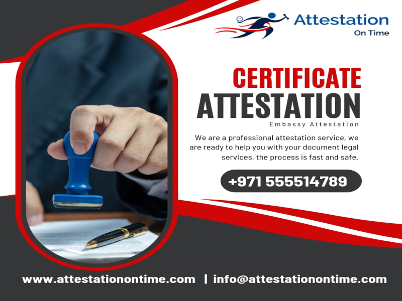 Certificate Attestation in UAE