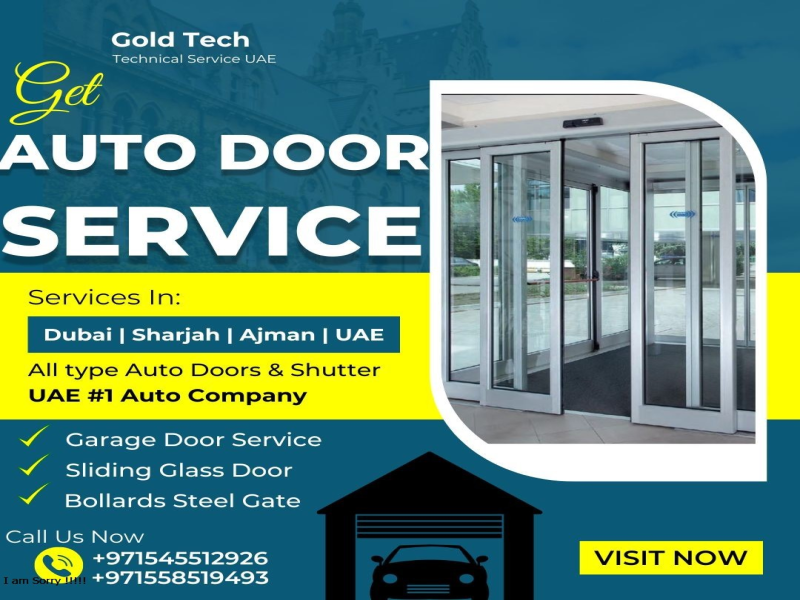 Automatic Door Service in UAE  +971558519493