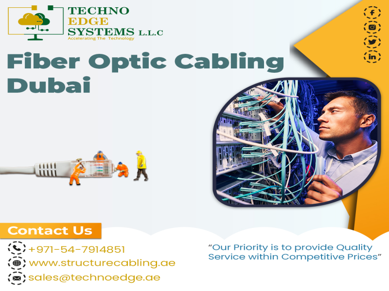 Fiber Optic Cable Installation in Dubai