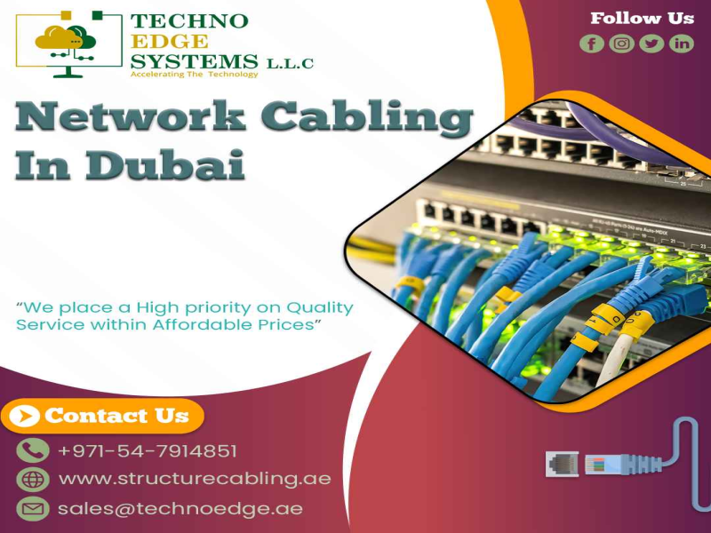 Best Network Cabling Installation Company in Dubai