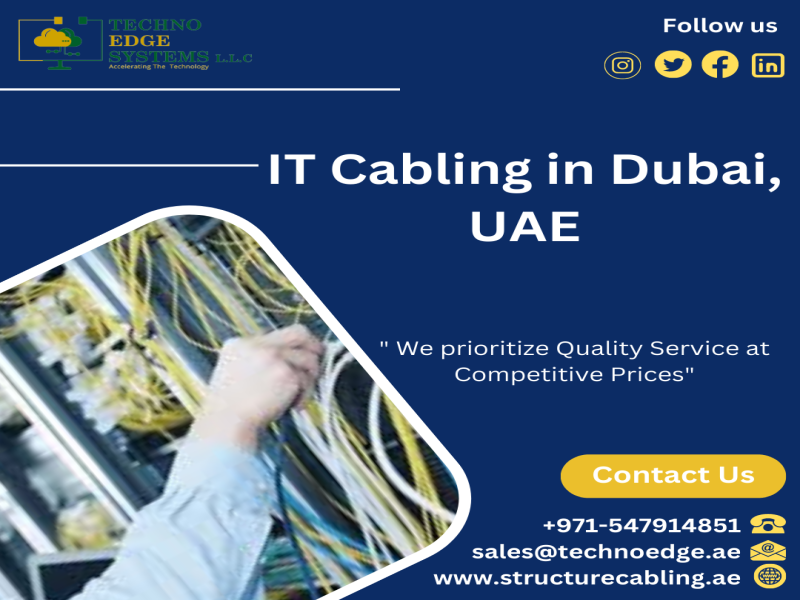 Cabling Services Dubai | Best IT Cabling Installation UAE