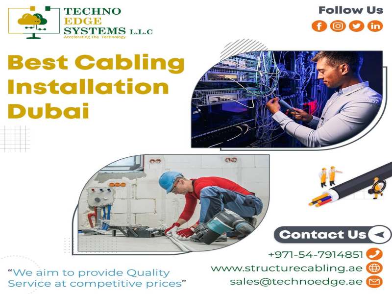 Best IT Network Cabling in Dubai, UAE for your Organization