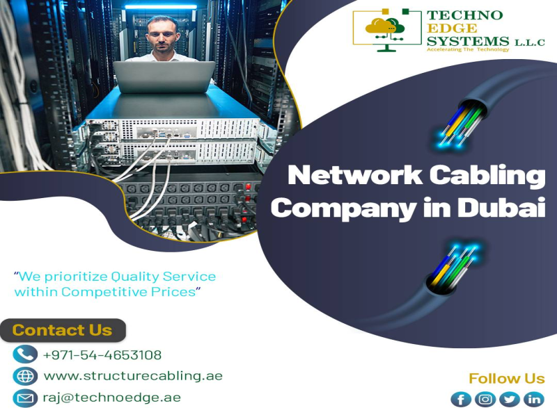 Benefits of Network Cabling Services Dubai, UAE