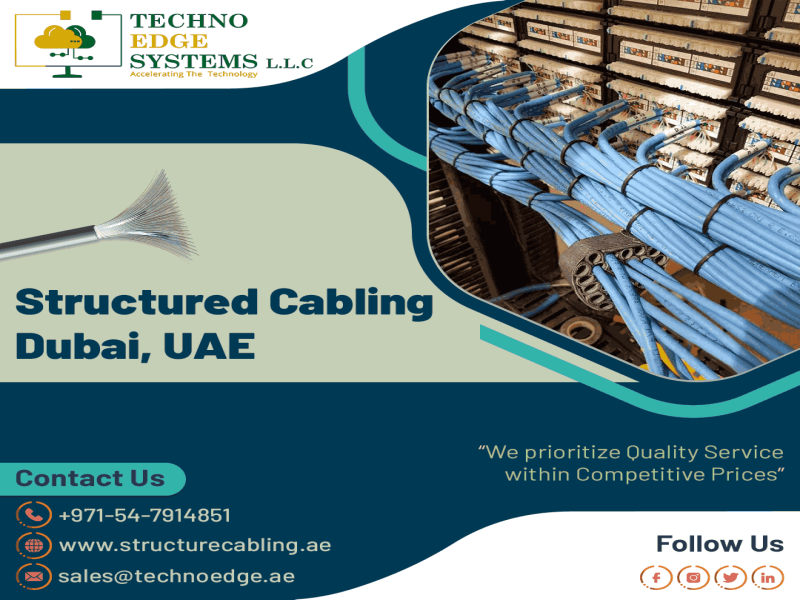 Beneficial Services Of Structured Cabling Solutions in Dubai, UAE