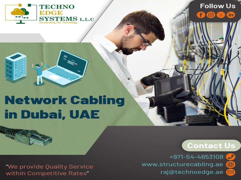 An Adaptable Network Cabling Services to meet all your infrastructure demands.