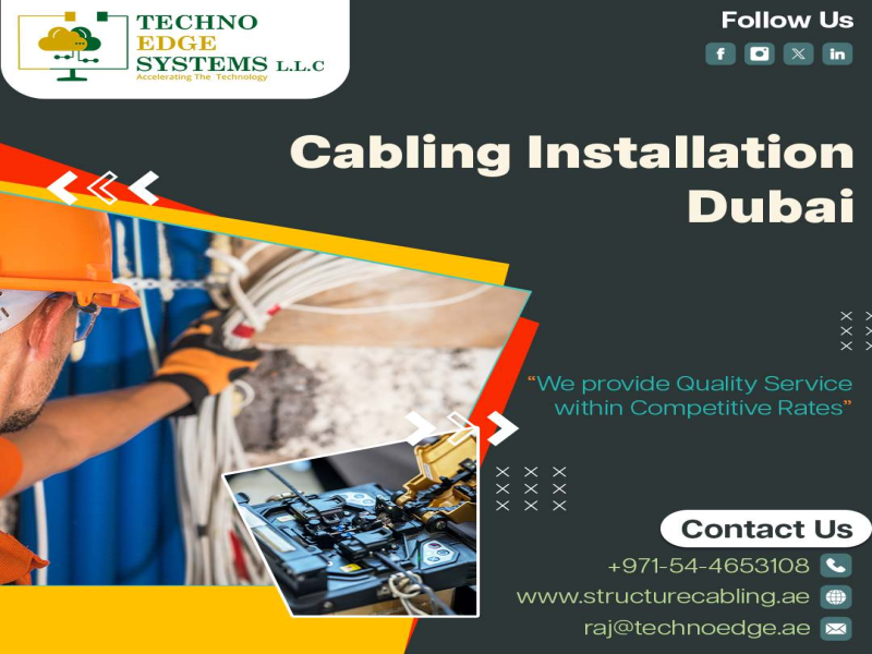 What is The Purpose of IT Network Cabling Dubai?