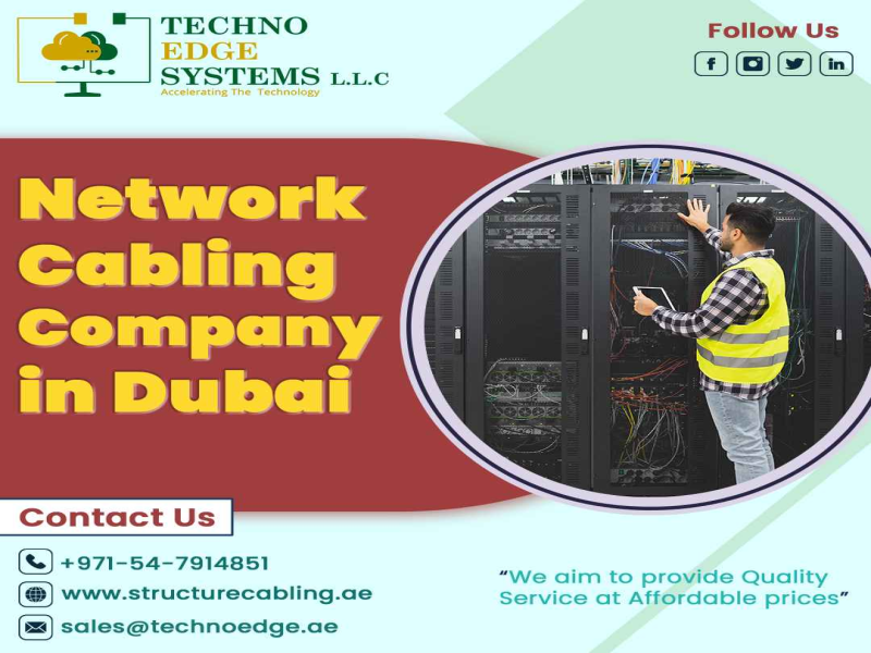 Expertize in Network Cabling Installation Company in Dubai, UAE