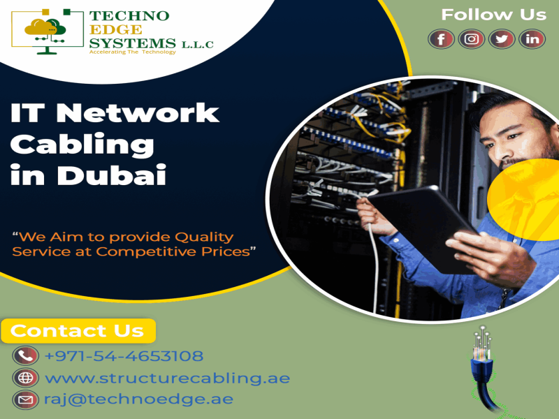 How IT Cabling Services in Dubai Can Help Your Business?