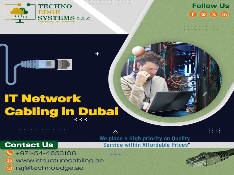 Best IT Network Cabling Services in Dubai, UAE