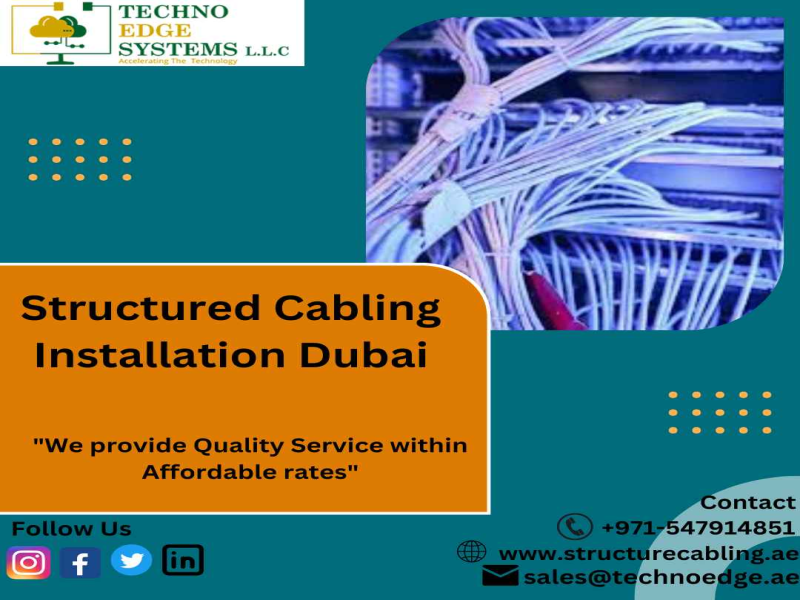 How structured cabling in Dubai works and its importance to your business?
