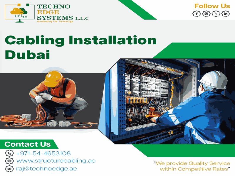 Choose the Best Company for IT Cabling in Dubai, UAE