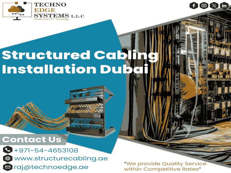 Structured Cabling Solutions in Dubai for Networking Infrastructure