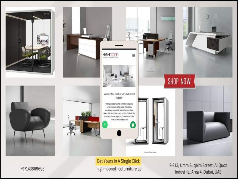 UAE’s #1 Office Furniture Suppliers | Highmoon Office Furniture