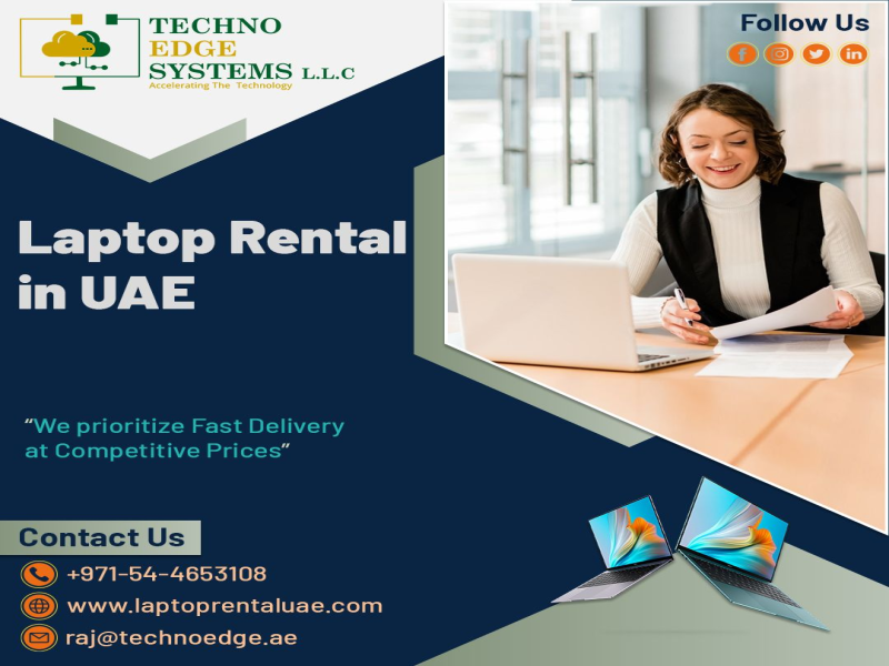 Choose a Reliable Laptop Rental Provider in Dubai, UAE