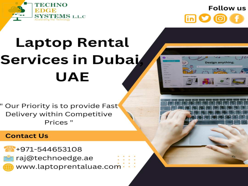 Dubai's Best Laptop Rental Service Providers