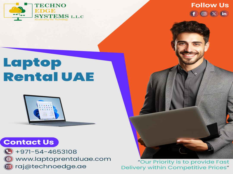 Laptops for Rent in Dubai, UAE for Business Meetings