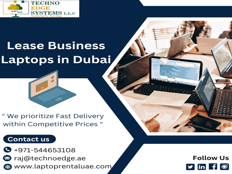 Hire Laptops in Dubai from Best Rental Company at Reasonable Prices