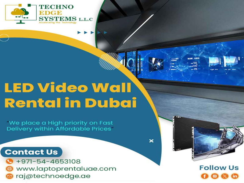 LED Video Wall Rental Services Company in Dubai, UAE