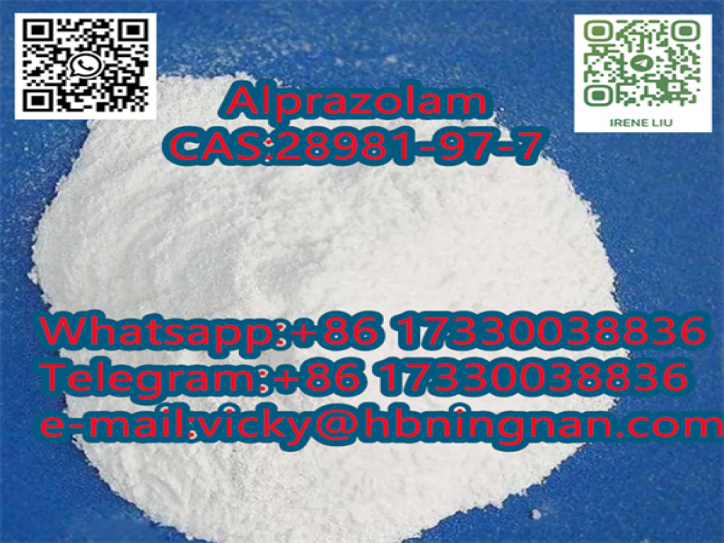 Direct Selling High Purity Alprazolam 99% Powder CAS:28981-97-7 Ningnan