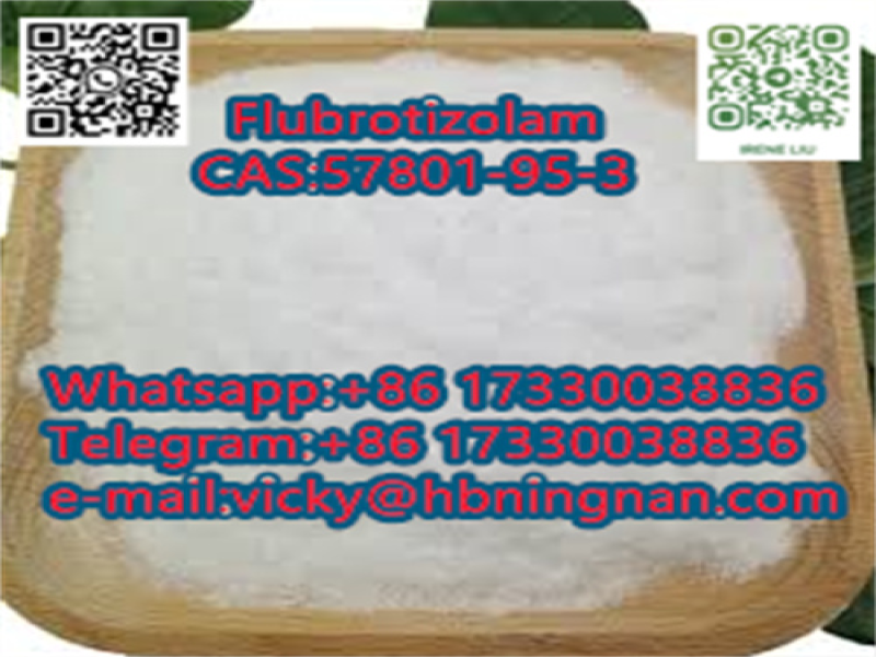 Direct Selling High Purity Flubrotizolam 99% Powder CAS:57801-95-3 Ningnan