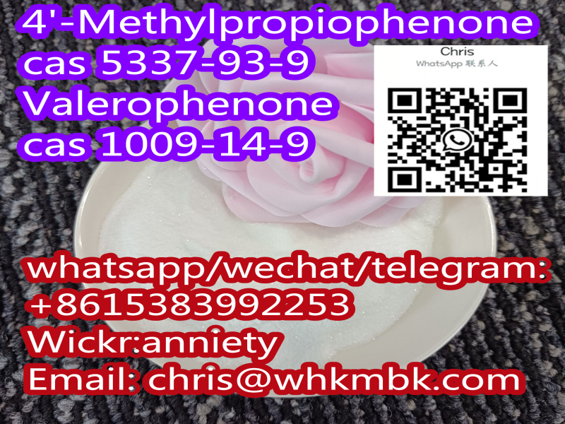 whatsapp: +86 153 8399 2253 4'-Methylpropiophenone cas 5337-93-9 Valerophenone cas 1009-14-9