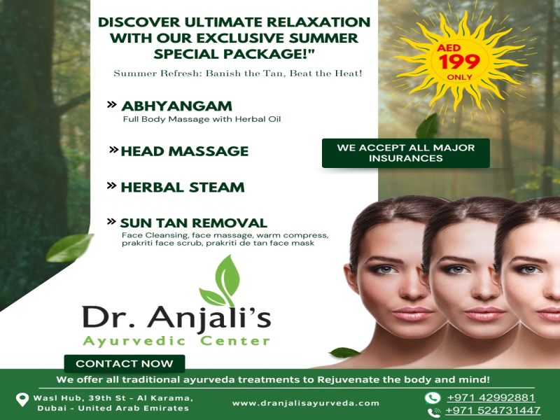 Ayurvedic Clinic in Dubai | Dr. Anjali's Ayurvedic Center in Al Karama