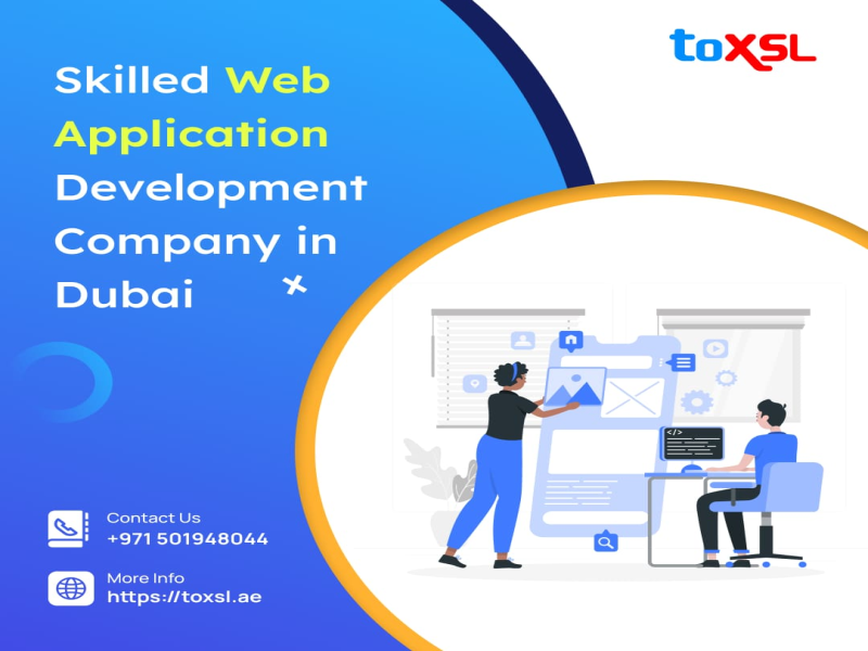 Innovative Web Application Development Services Dubai | ToXSL Technologies