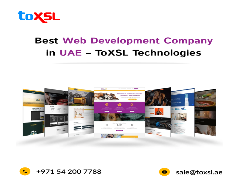 Exceptional Web Development Company in Dubai | ToXSL Technologies