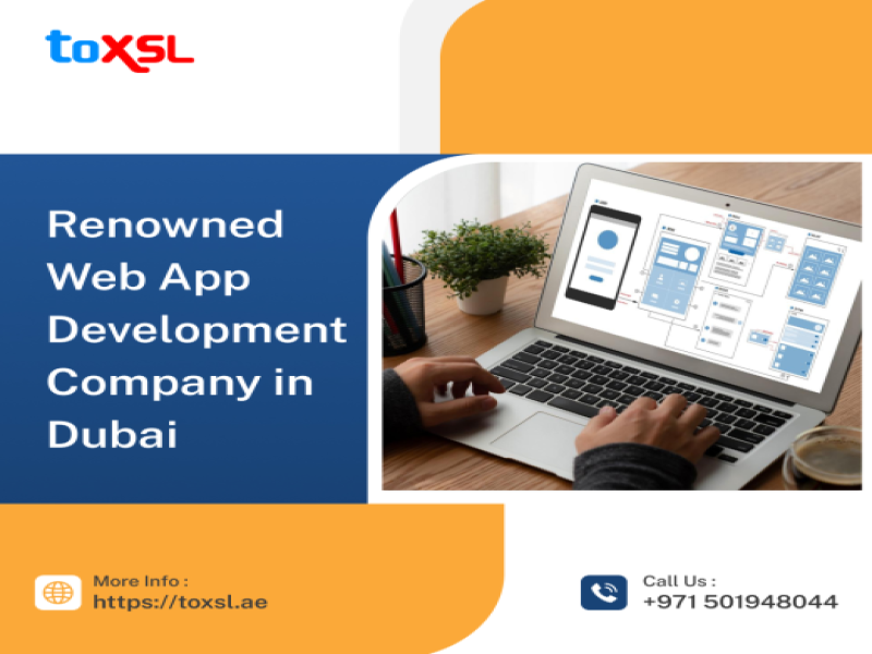 Outstanding Web App Development Company in Dubai: ToXSL Technologies