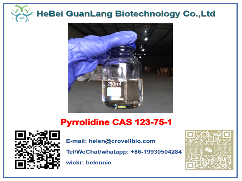 Pyrrolidine CAS 123-75-1 Manufacturer in China WhatsApp/Wechat/Phone:+8619930504284
