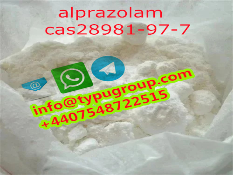 strong effct Alprazolam cas 28981-97-7 whatsapp/telegram/signal+4407548722515