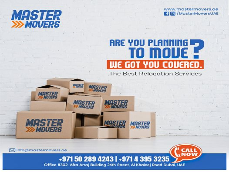 STORAGES,MOVERS AND PACKERS IN DUBAI-MASTER MOVERS
