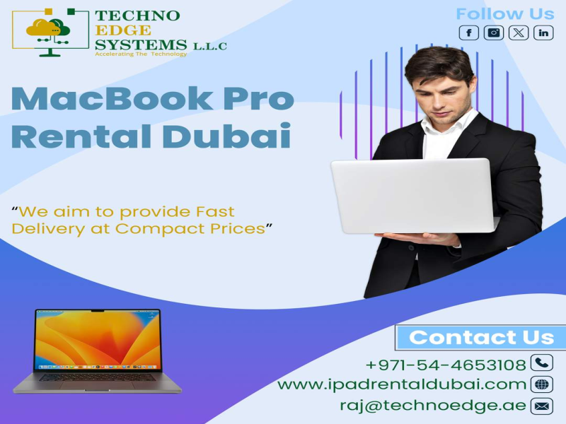 Why to Choose Our MacBook Rental Service In Dubai?