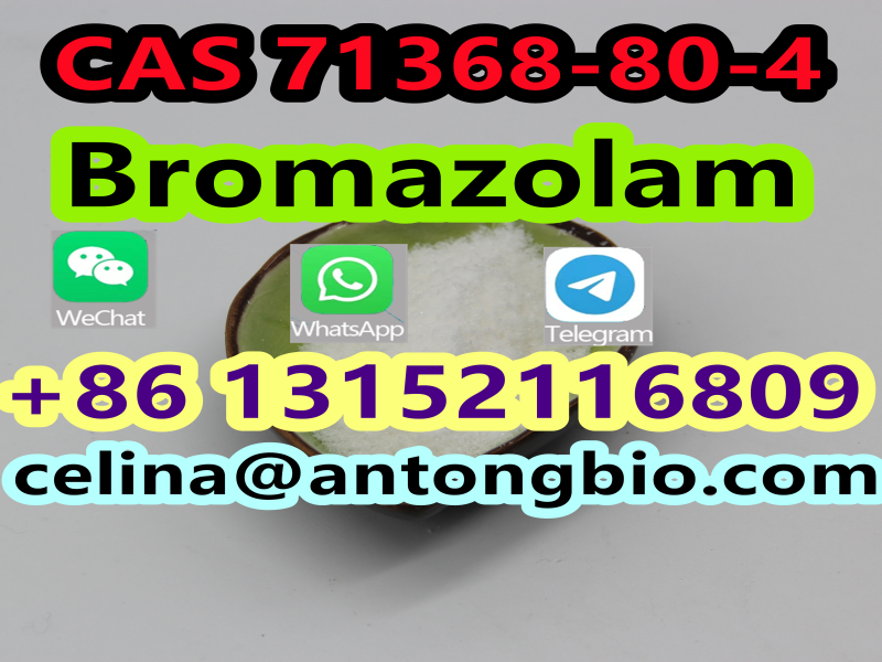 FACTORY SELL CAS 71368-80-4 8-BROMO-1-METHYL-6-PHENYL-4H-[1,2,4]TRIAZOLO[4,3-A][1,4]BENZODIAZEPINE